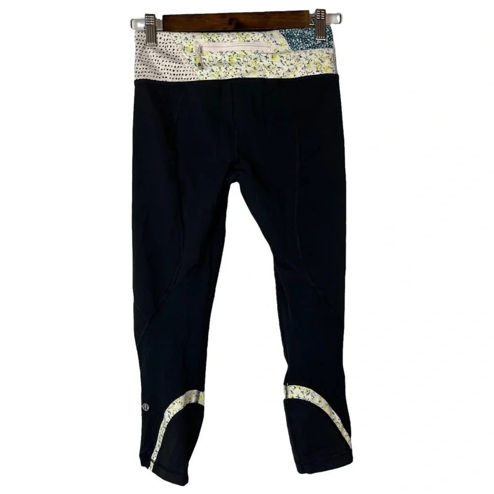 Lululemon X Soul Cycle Run Inspire Crop Athletic Pants 4 - Picture 2 of 7